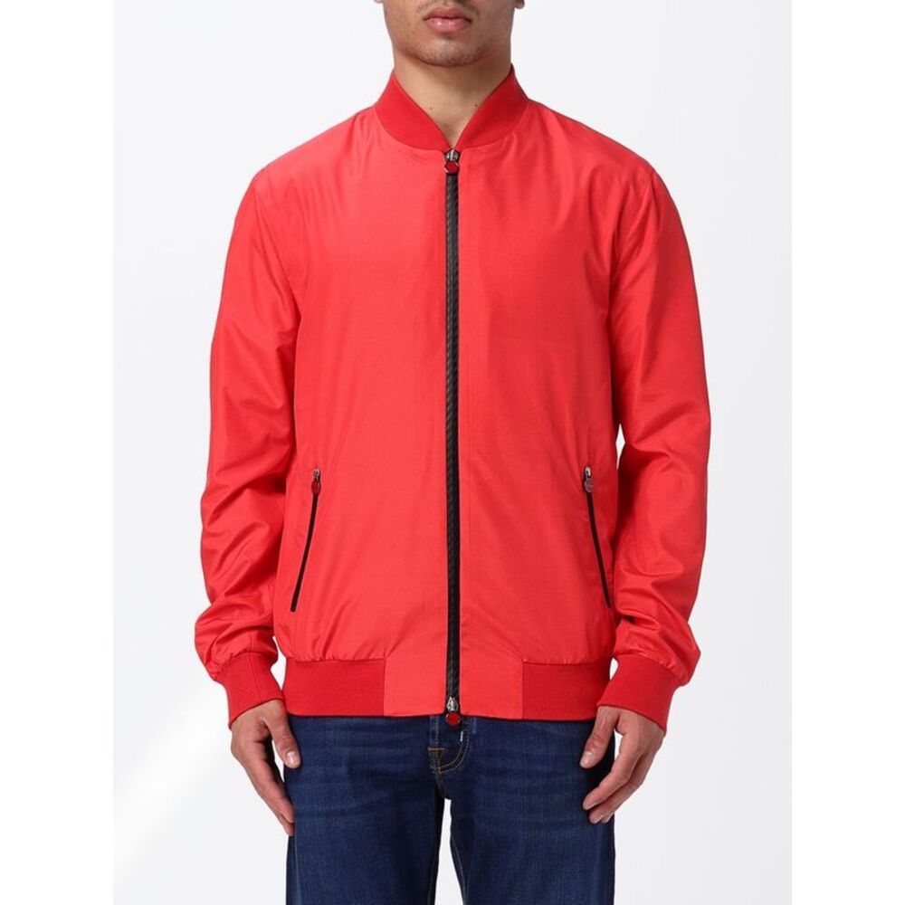 Kiton Jacket Men Red